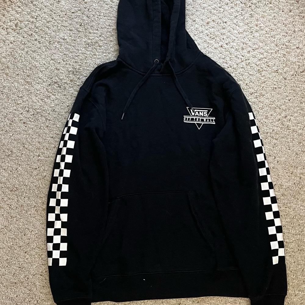 Vans checkerboard hoodie